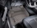 Picture of WeatherTech 2017 Ford Super Duty (Super Cab / Crew Cab) Front FloorLiners - Cocoa