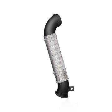 Picture of MBRP 04.5-2010 Chev/GMC 6.6L Duramax Black 3in Down Pipe