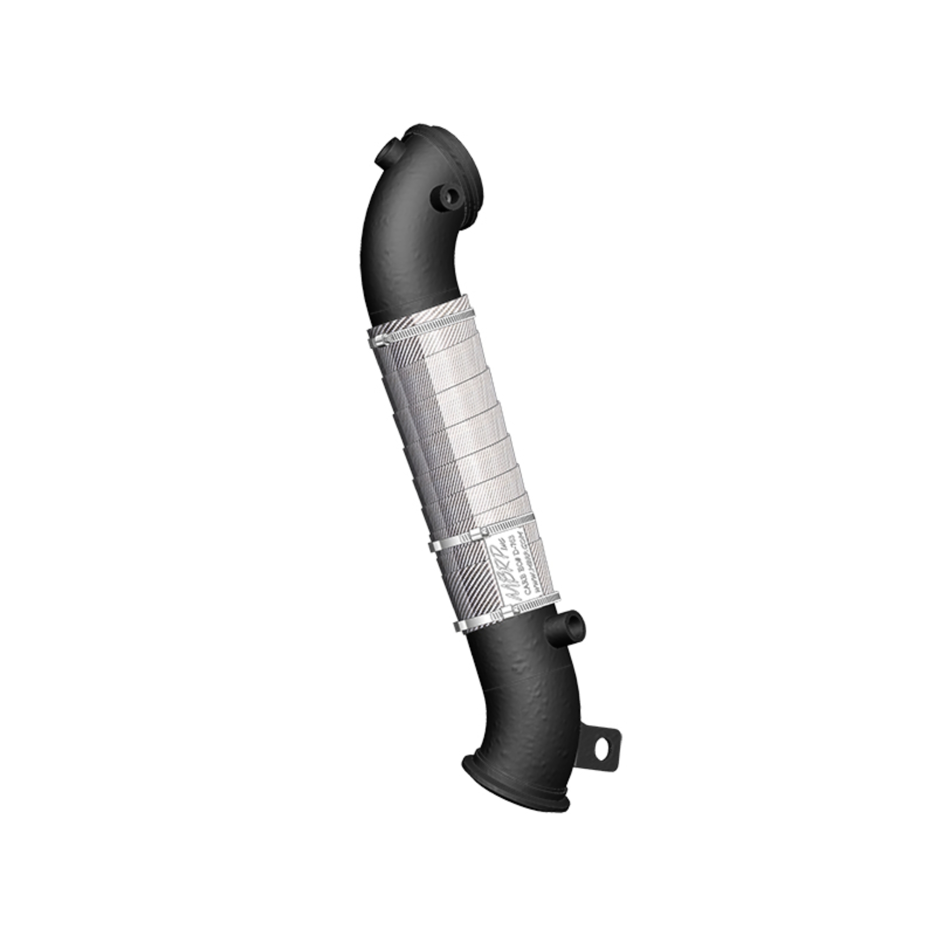 Picture of MBRP 11-15 Chev/GMC 6.6L Duramax 3in Black Turbo Down Pipe