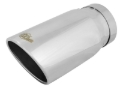 Picture of aFe Universal Bolt On Exhaust Tip Polished 5in Inlet x 6in Outlet x 12in Long