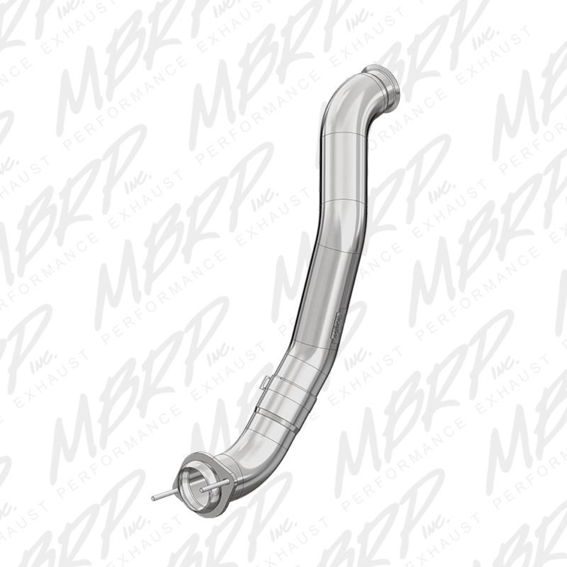 Picture of MBRP 08-10 Ford 6.4L Powerstroke 4in Turbo Down-Pipe Aluminized