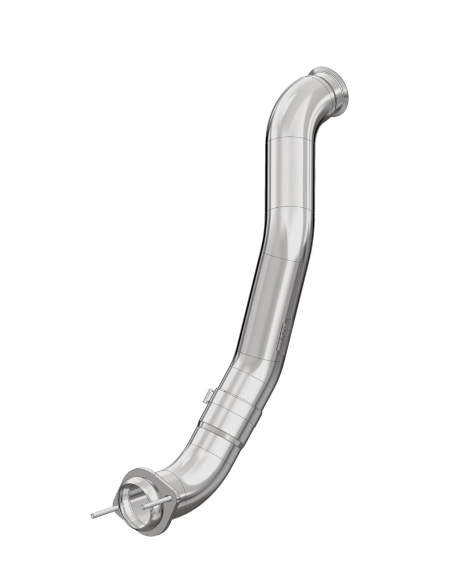 Picture of MBRP 08-10 Ford 6.4L Powerstroke 4in Turbo Down-Pipe T409 Aluminized