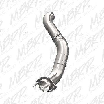 Picture of MBRP 11-15 Ford 6.7L Powerstroke (Cab & Chassis Only) 4in Turbo Down-Pipe Aluminized