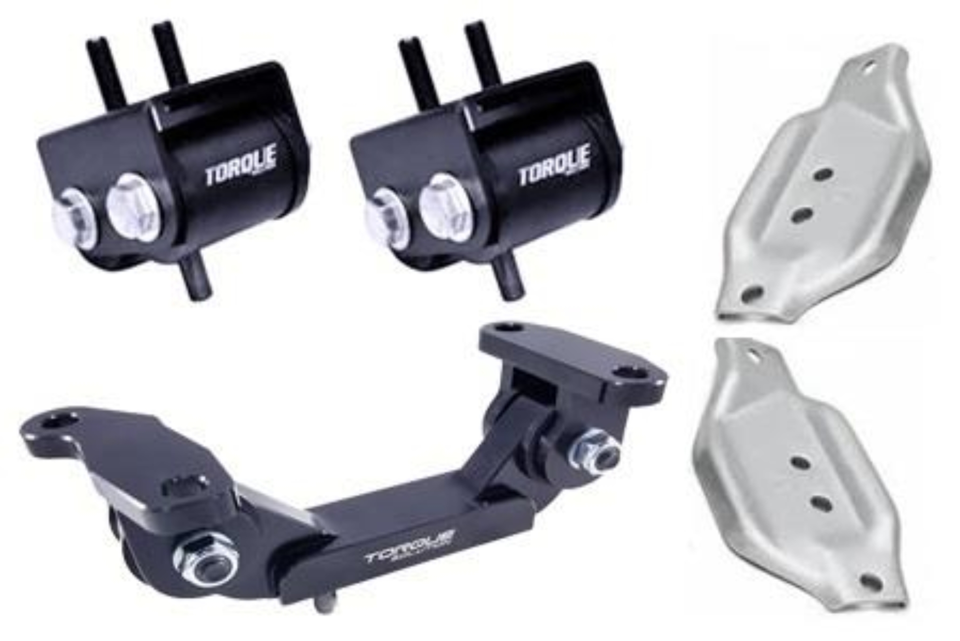 Picture of Torque Solution Engine/Transmission Mount Kit w/ OEM Mount Plates: 02-14 Subaru WRX / 04+ STI