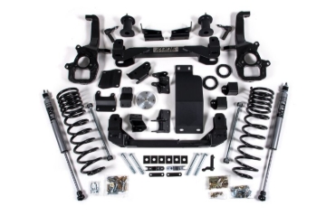 Picture of Zone Offroad 2025 Ram 1500 4WD 4in Front 3in Rear Susp. Lift System - Std Bore - Fox Adv Rear Shocks