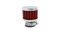 Picture of Vibrant Crankcase Breather Filter w/ Chrome Cap 1.25in 32mm Inlet ID