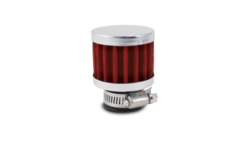Picture of Vibrant Crankcase Breather Filter w/ Chrome Cap 1.25in 32mm Inlet ID