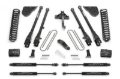 Picture of Fabtech 23-24 Ford F450/F550 4WD 6in 4 Link Lift Kit w/ Stealth Shocks
