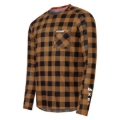 Picture of USWE Flannel Long Sleeve Lightweight Off-Road Jersey Bronze - Small