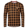Picture of USWE Flannel Long Sleeve Lightweight Off-Road Jersey Bronze - XS