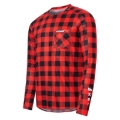 Picture of USWE Flannel Long Sleeve Lightweight Off-Road Jersey Flame Red - 2XL