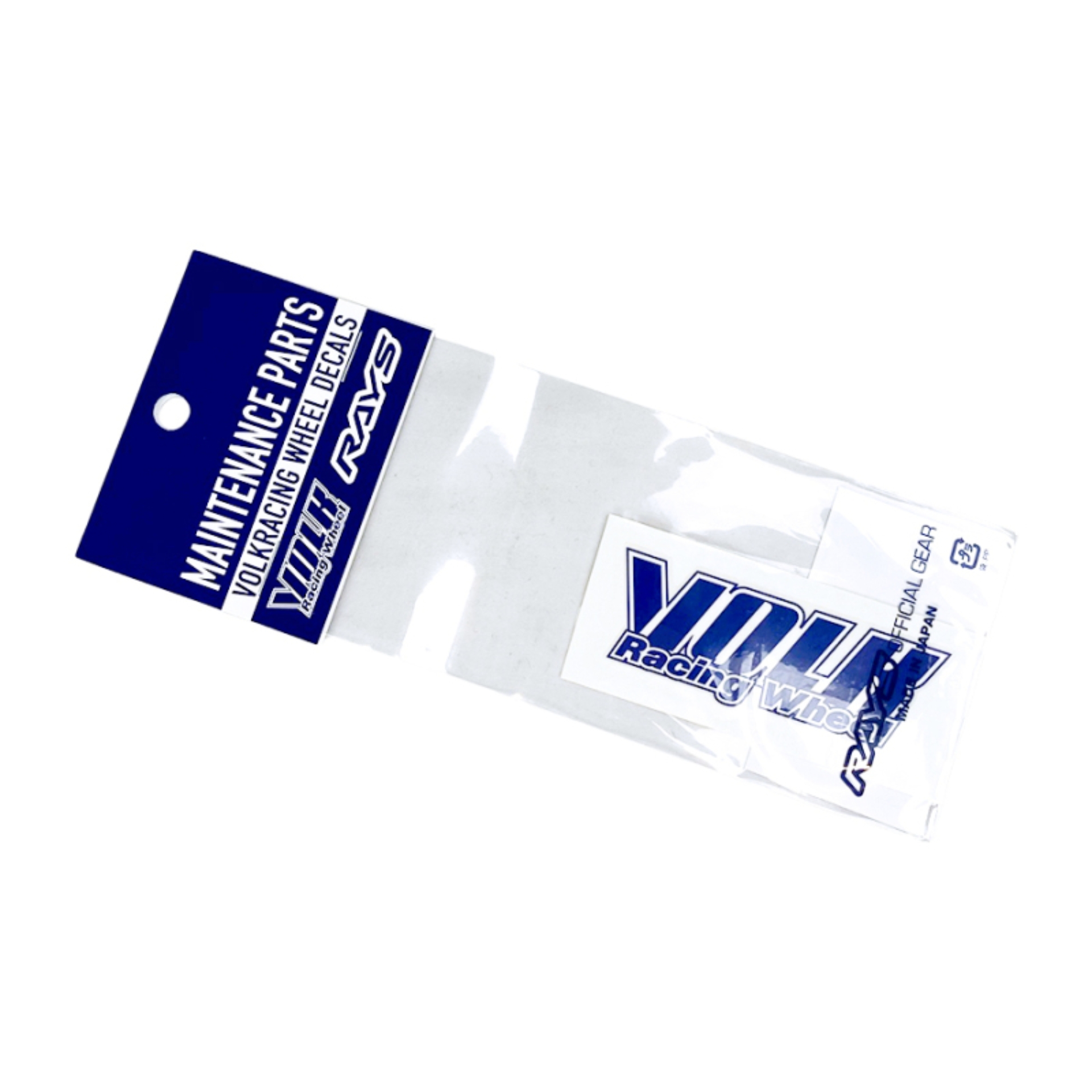 Picture of Rays Volk Racing TE37 Repair Disk Sticker - Blue
