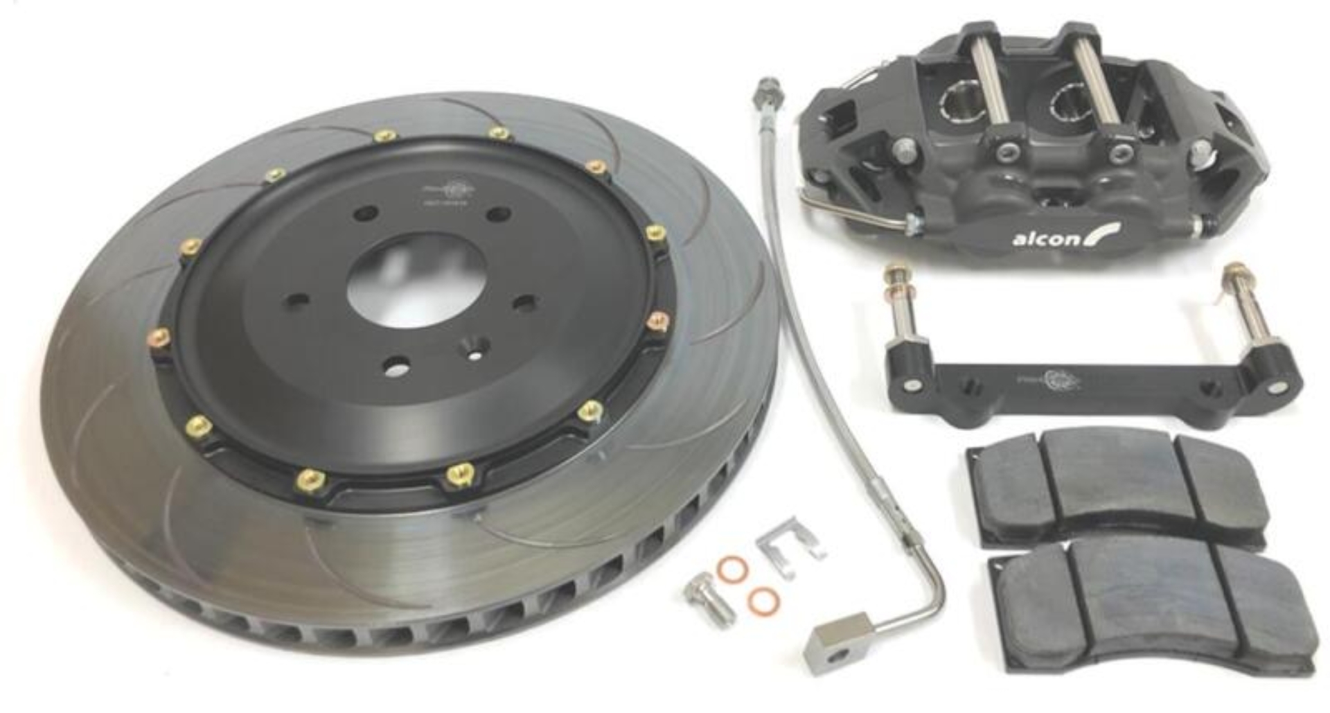 Picture of Alcon BMW E90/E92 M3 6 Piston 355x28mm Rear Race Kit - Anodized