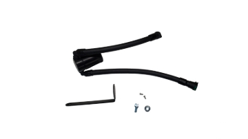 Picture of J&L 23-25 Ford F-150 Raptor R Oil Separator 3.0 Passenger Side - Black Anodized