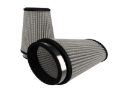 Picture of aFe Magnum (3x4-3/4)in Flange ID x (4x5-3/4)in Base x (2-1/2x4-1/4) FLOW Pro DRY S Air Filter (Pair)