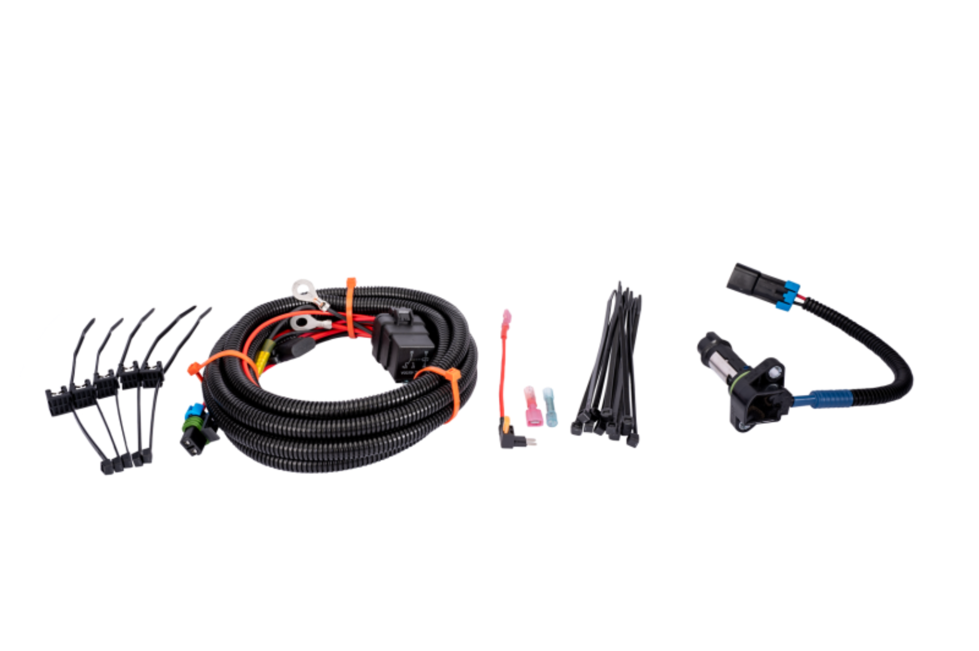 Picture of Fleece Performance 17-24 Ford F250-550 Powerstroke Fuel Heater and Harness