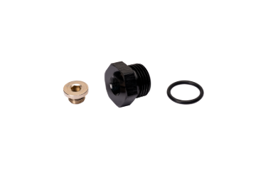 Picture of Fleece Performance Universal 3/4-16in O-Ring to 1/8in NPT Adapter w/1/8in NPT Plug