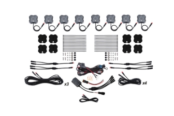 Picture of Diode Dynamics Stage Series RGBW LED Rock Light Kit (8-pack)