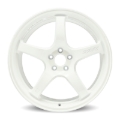 Picture of Gram Lights 57CR 19x9.5 +25 5x114.3 Ceramic White Wheel