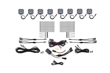 Picture of Diode Dynamics Stage Series RGBW LED Rock Light Kit (8-pack)