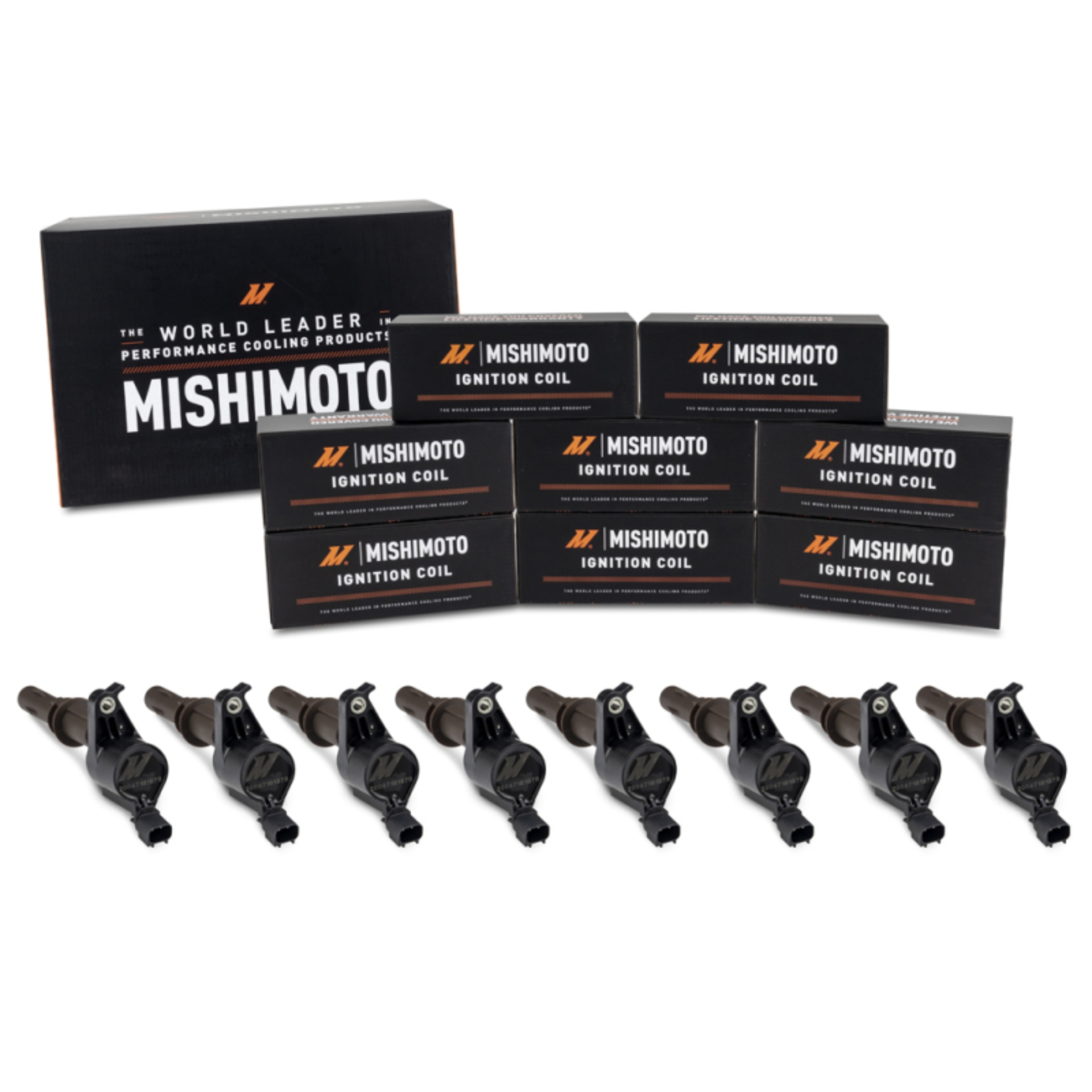 Picture of Mishimoto 09-10 Ford F-150 4.6L Ignition Coil - 8-Pack