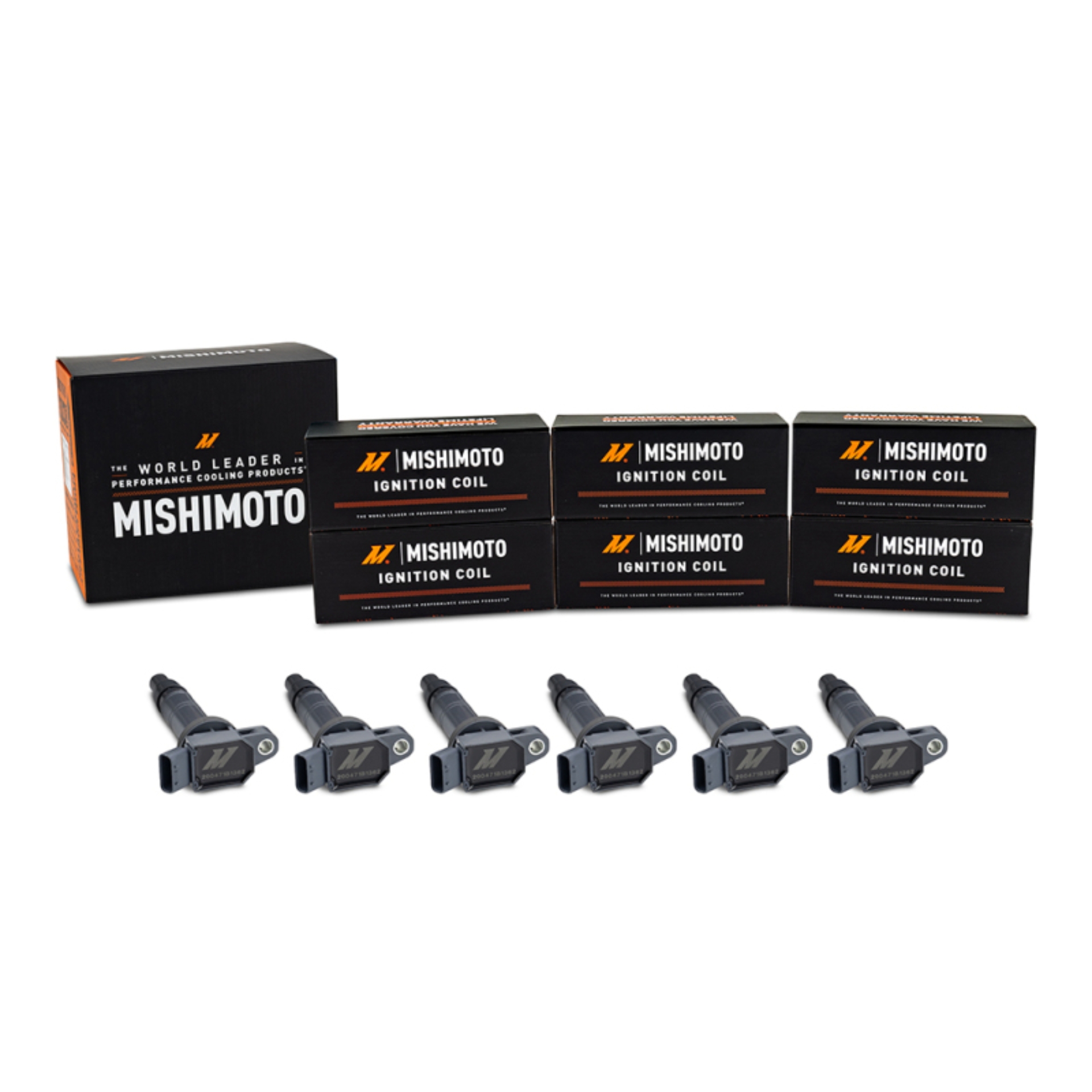 Picture of Mishimoto 05-15 Toyota Tacoma 4.0L Ignition Coil - 6-Pack