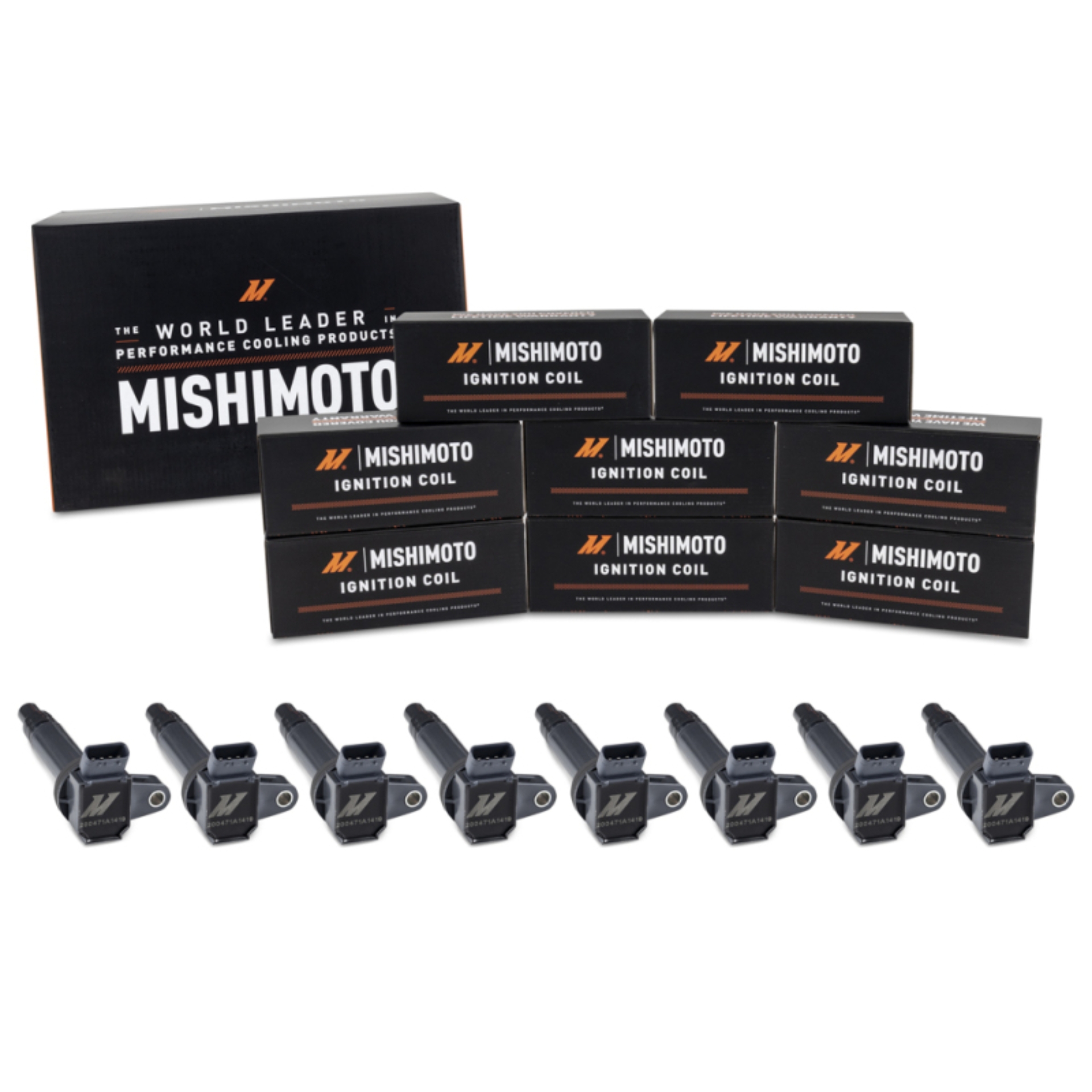 Picture of Mishimoto 00-09 Toyota Tundra 4.7L Ignition Coil - 8-Pack