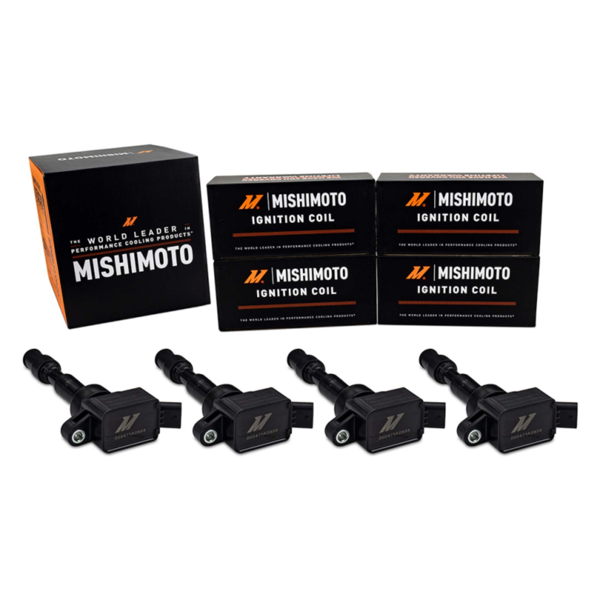 Picture of Mishimoto 19- Hyundai Veloster 2.0L N/A Ignition Coil - 4-Pack