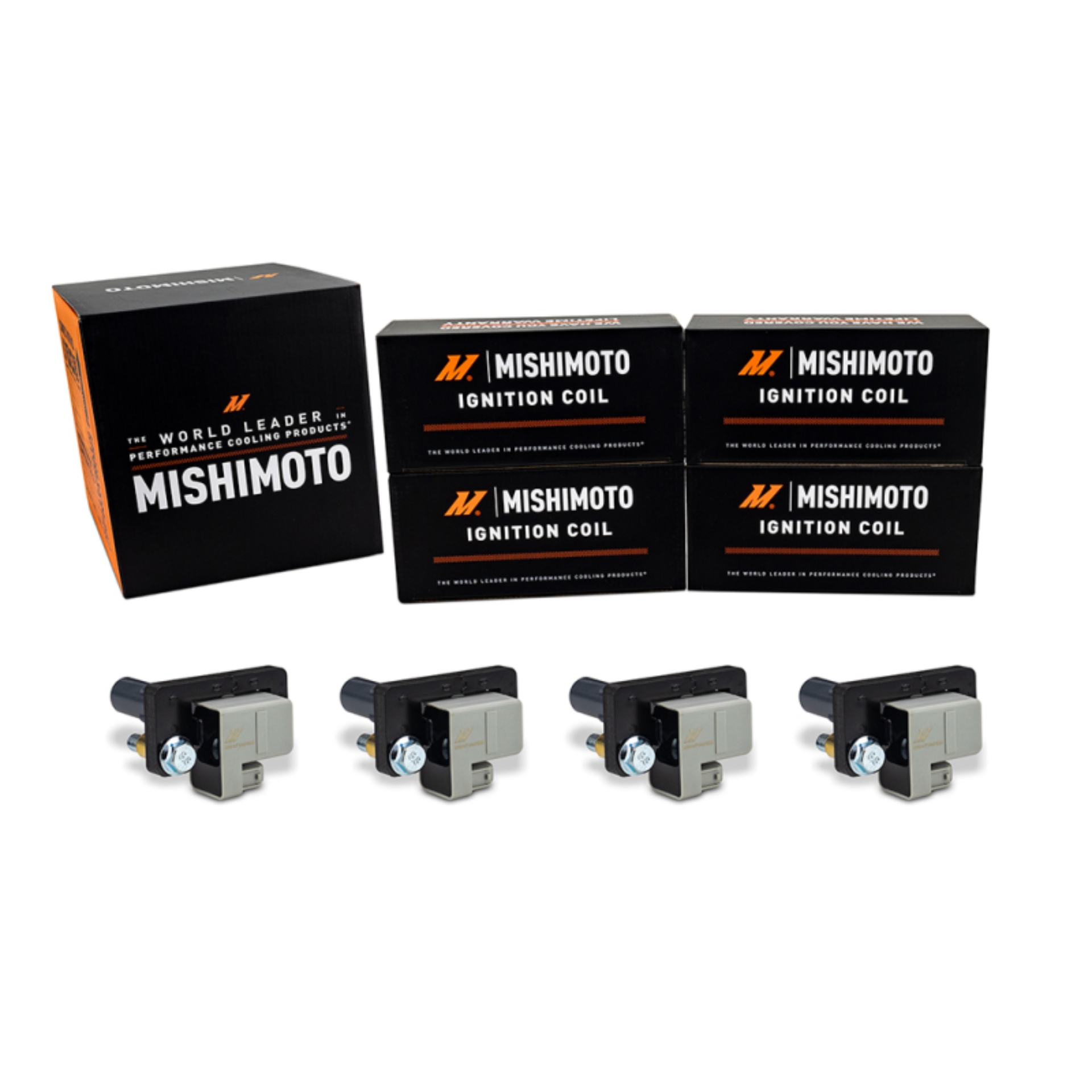 Picture of Mishimoto 04-10 Subaru WRX/STI Ignition Coil - 4-Pack