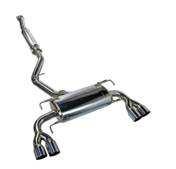 Picture of Remark 08-14 Subaru WRX STi GR Hatch Sports Touring Cat-Back Exhaust - SS Quad Tips (Resonated)