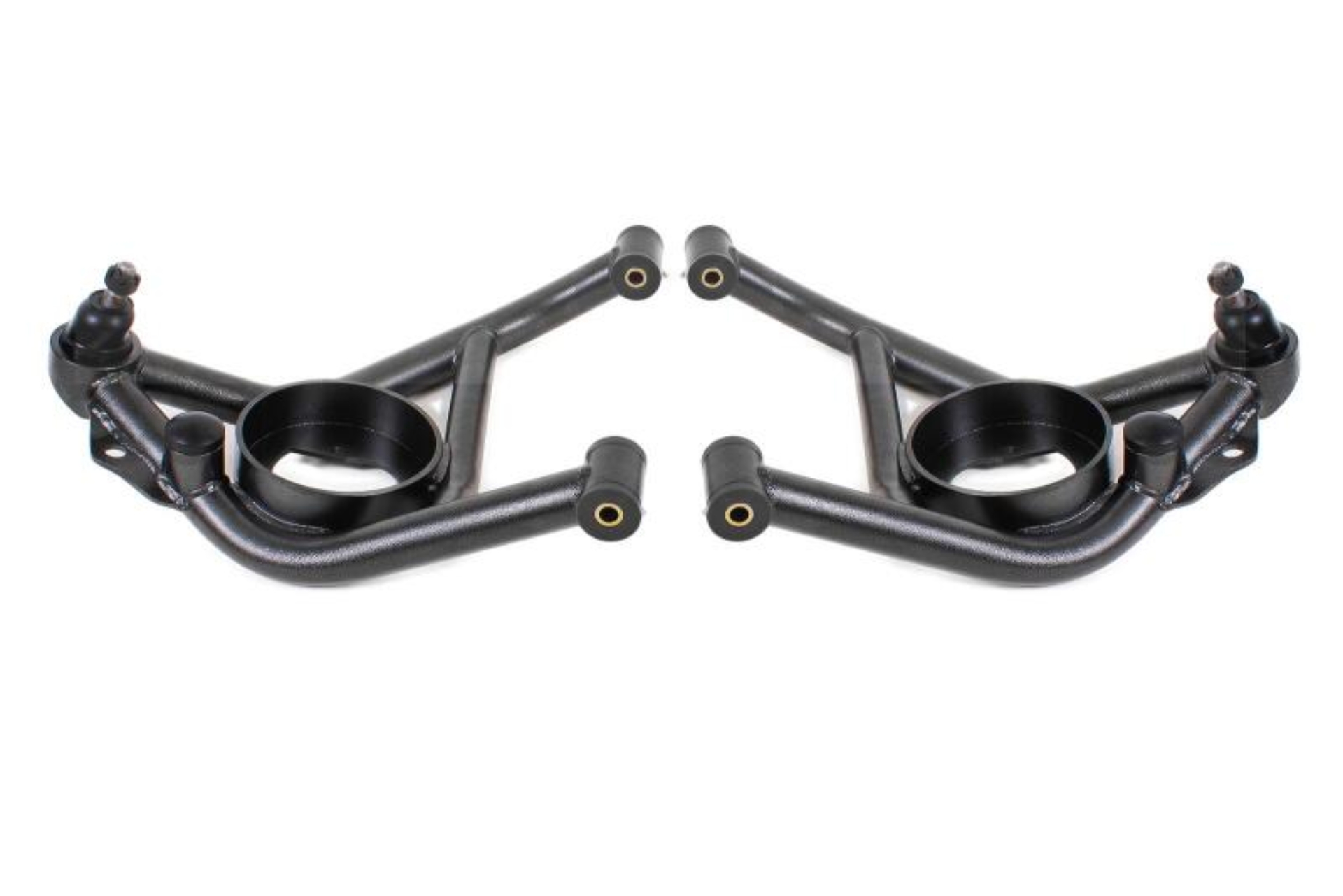 Picture of BMR 70-81 Chevrolet Camaro A-Arms Lower Delrin Bushings Std Ball Joint - Black Hammertone