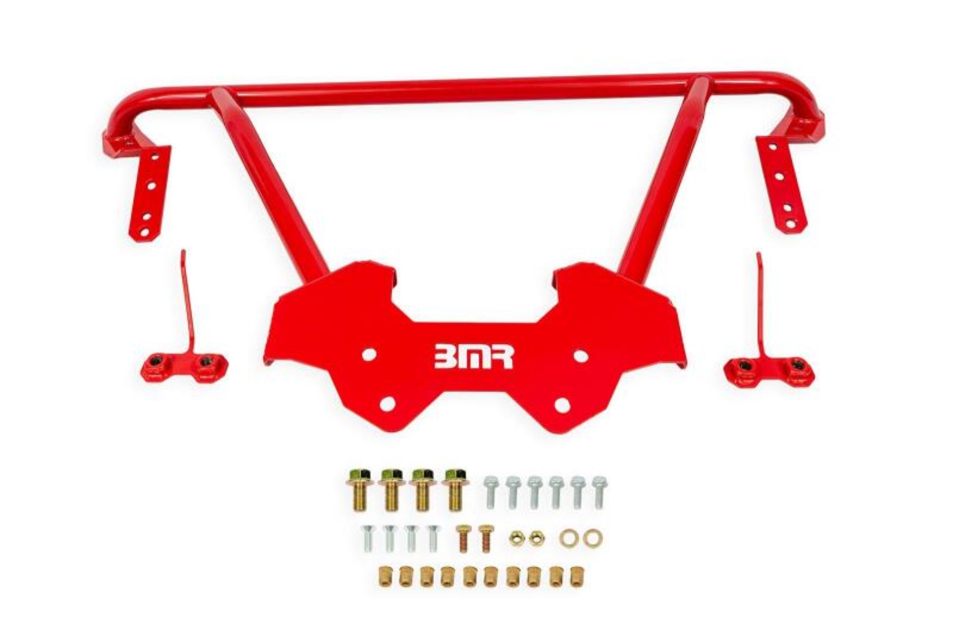 Picture of BMR 68-72 Chevrolet Monte Carlo (A-Body) Front Chassis Reinforcement Brace - Red