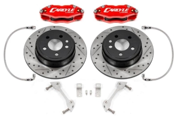 Picture of BMR 08-23 Dodge Challenger Brake Kit For 15in Conversion Red Calipers Non-Demon/Redeye
