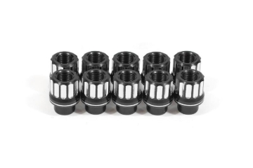 Picture of BMR 07-14 Ford Shelby GT500 Lug Nut Kit 1/2-20 RH Shank 12-pt Aluminum Set of 10