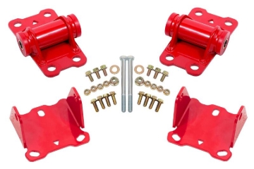 Picture of BMR 78-87 G-Body Motor Mount Kit Upper & Lower Poly - Red