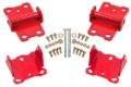 Picture of BMR 78-87 G-Body Motor Mount Kit Upper & Lower Solid - Red