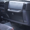 Picture of Tuffy Jeep Wrangler Tj/Lj Black Glove Box W/ Keyed Lock
