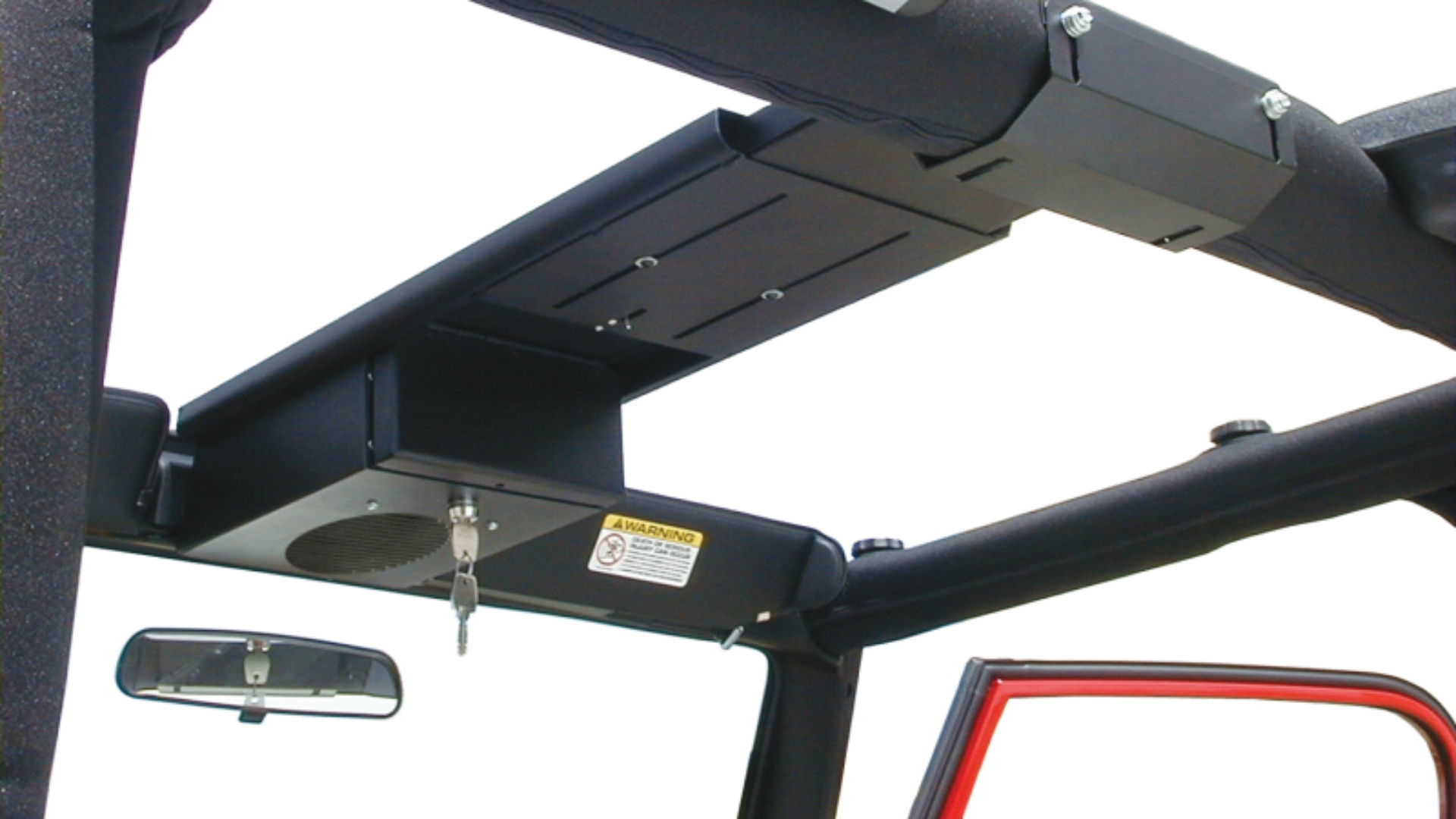 Picture of Tuffy Overhead Console- Single Compartment Black