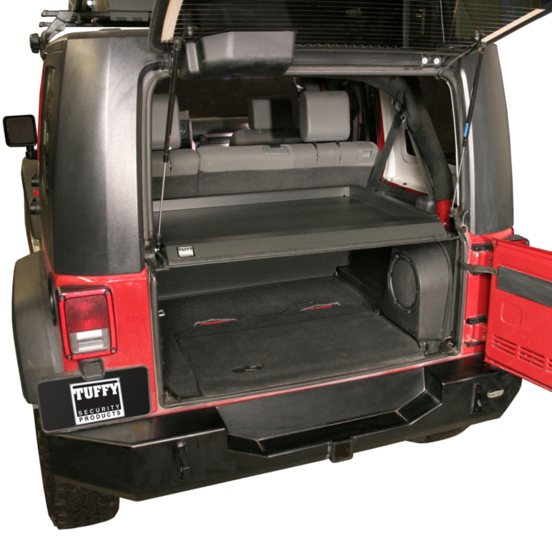 Picture of Tuffy Jk Security Deck Enclosure 01 Blk