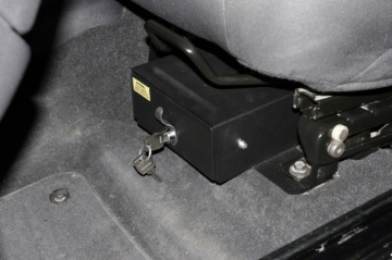 Picture of Tuffy Jeep Wrangler Underseat Drawer Flip Seat W/ Keyed Lock