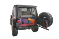 Picture of Tuffy Yj Tailgate Security Enclosure- 01Blk 8795 Yj Wg