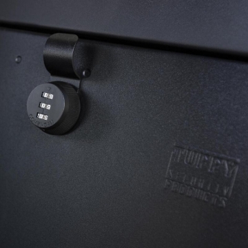 Picture of Tuffy 05-23 Toyota Tacoma Behind Seat Cubby Cover W/ Combo Lock