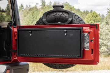 Picture of Tuffy Tailgate Lockbox W/ Keyed Lock For Jeep Wrangler