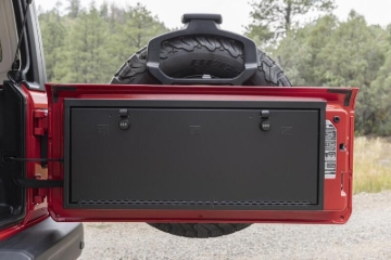 Picture of Tuffy Tailgate Lockbox W/ Combo Lock For Jeep Wrangler