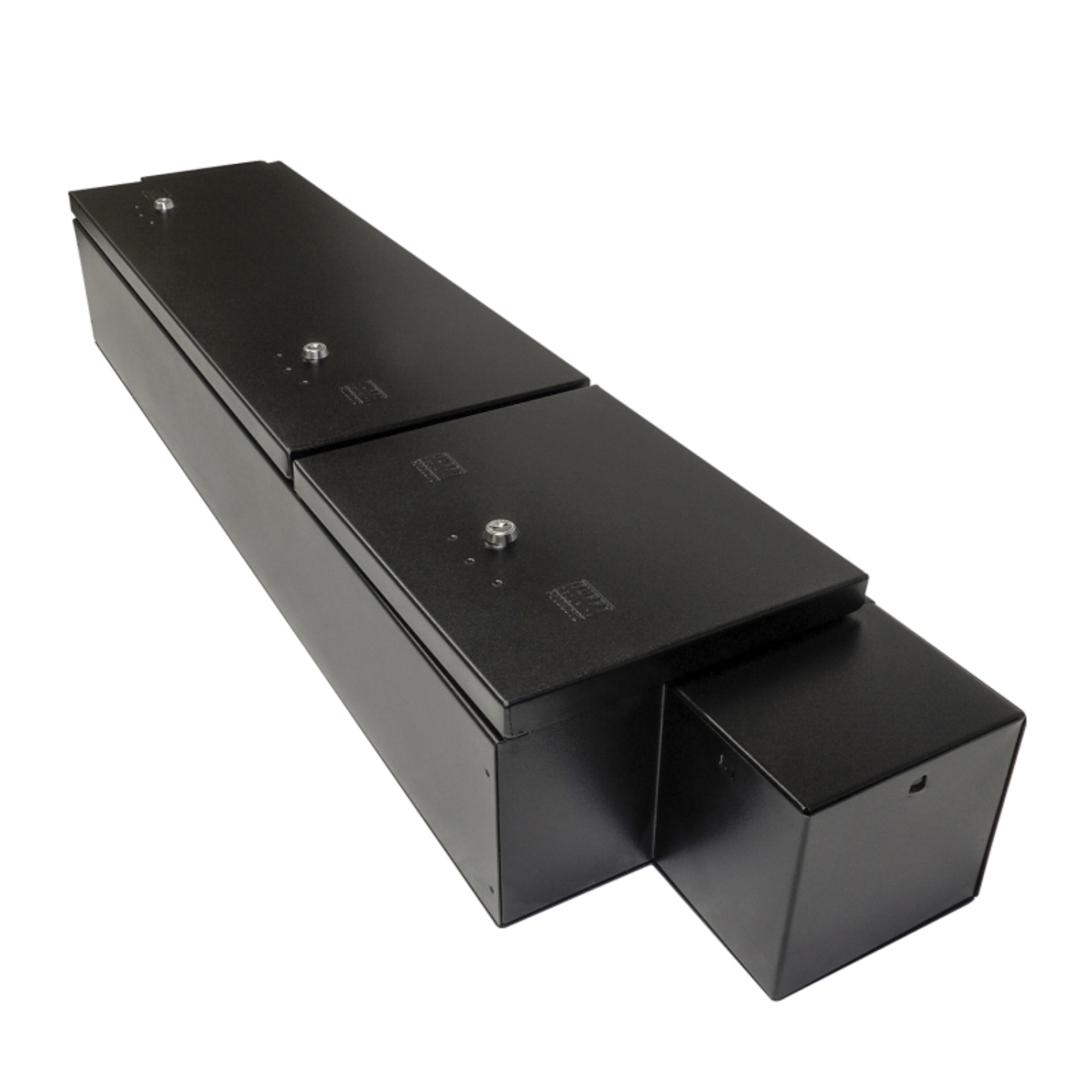 Picture of Tuffy Underseat Lockbox W/ Key Lock For Ram Trucks Crew Cab