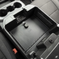Picture of Tuffy Console Safe W/ Combo Lock For Chevrolet Silverado And Gmc Sierra W/ Flow Thru Console