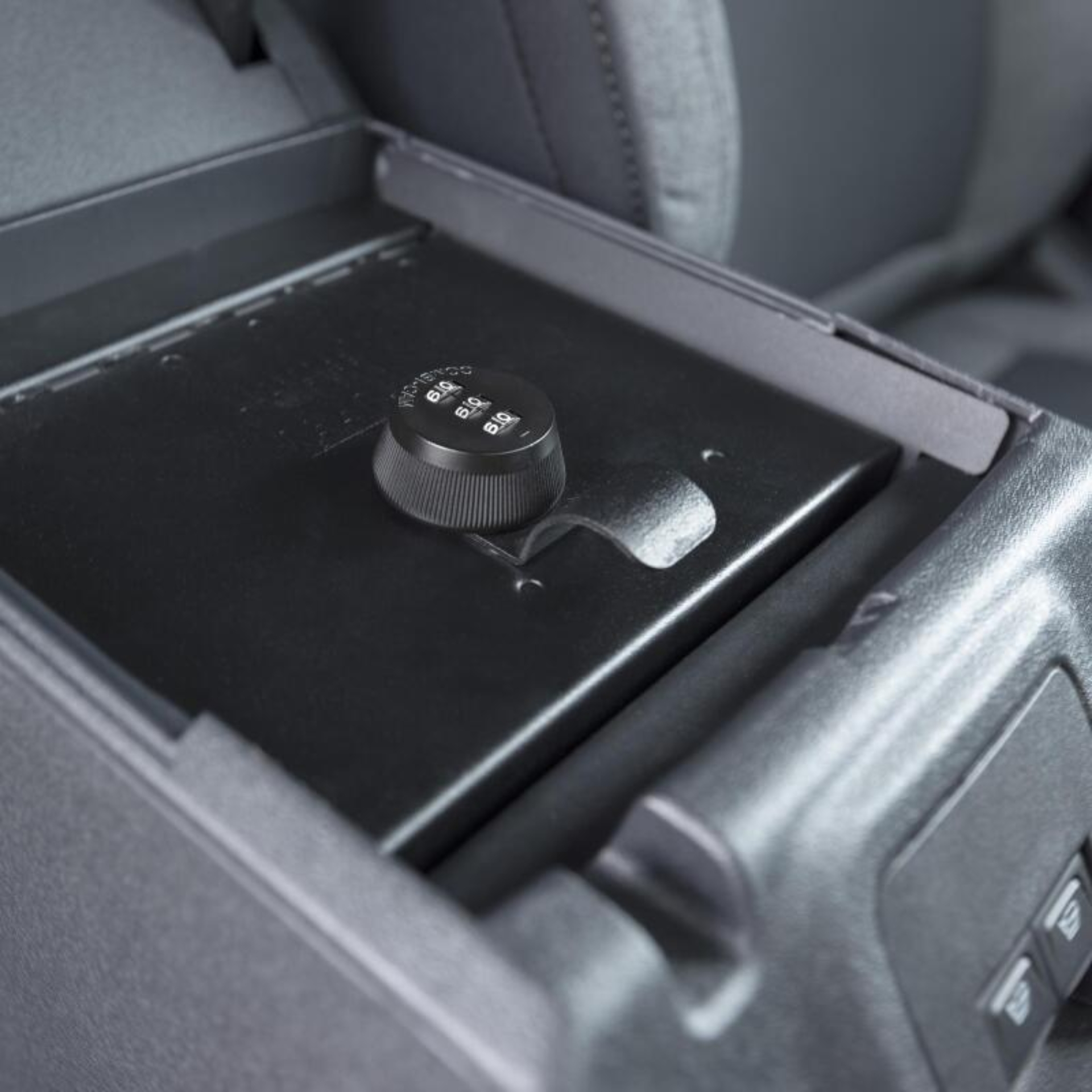 Picture of Tuffy Ford Bronco Console Safe W/ Combo Lock