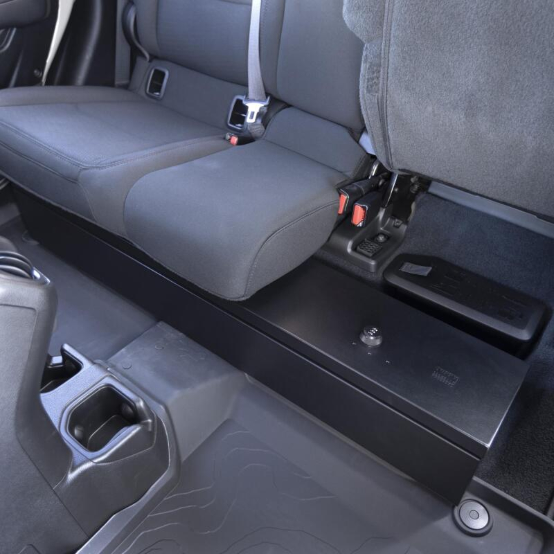 Picture of Tuffy 2019+ Jeep Gladiator Underseat Lockbox W/ Combo Lock