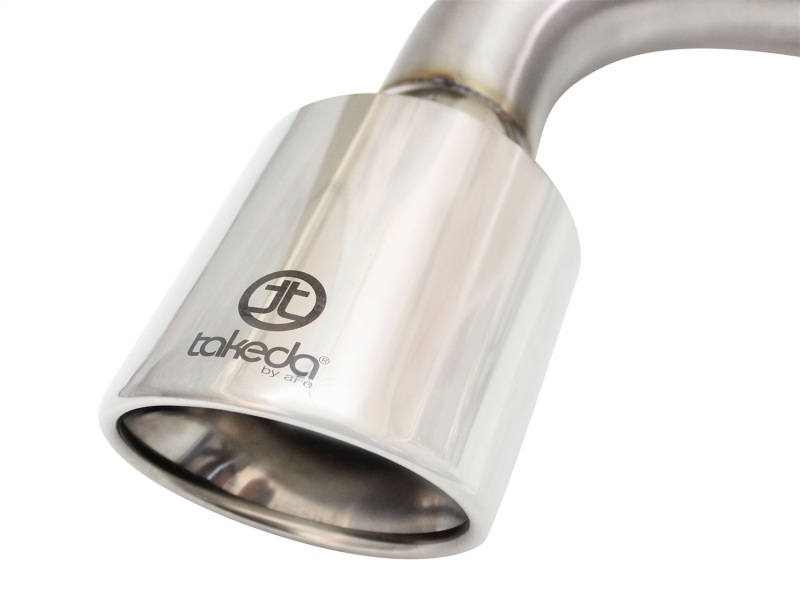 Picture of aFe 11-16 Scion TC L4-2.5L 304SS 2-1/4in to 2-1/2in Axle-Back Takeda Exhaust w/ Polished Tip