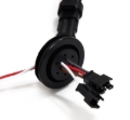 Picture of AlphaRex 19-22 Dodge Ram 2500/3500 Stock Halogen Taillight to ARX 09-18 Ram LUXX-Series Converters